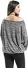 RED by EMP Damen grau-meliertes lockeres Langarmshirt - Produktbild-Vorschau 6