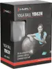 Gymnastický míč HMS YB02N 75 cm šedo-stříbrný Náhled obrázku produktu 8