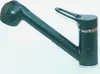 A kitchen faucet with a pull-out spray head, shown against a white background. Produktbild-Vorschau
