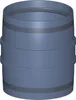 Poloplast POLO-KAL XS, doppio manicotto, DN 110, 1 pz. Anteprima dell’immagine prodotto 1