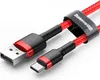Baseus CATKLF-U09 Handykabel Schwarz  Rot 3 m USB A USB C Produktbild-Vorschau 24