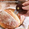 Brot Lame mit 10 Ersatzklingen, Teigmesser mit Holzgriff Produktbild-Vorschau 2