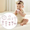 Minicee Baby Rassel Set 10-teilig Sensorik Spielzeug Produktbild-Vorschau 7