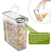 6er-Set luftdichte Vorratsbehälter 2,5 L, Kunststoff, BPA-frei Anteprima dell’immagine prodotto