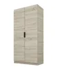 PAWS MOBEL Kippbarer Sonoma eiche Kleiderschrank 100x52x200 Produktbild-Vorschau 1
