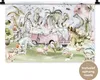 MuchoWow® Wandteppich Wandbehang Dinosaurier - Kinder - Bus Produktbild-Vorschau 1