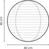 Home Sweet Home Lampenkap Lampion lime - B:40xD:40xH:40cm Produktbild-Vorschau 7