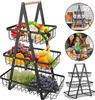 UISEBRT Panier de rangement à 3 niveaux Panier à fruits Voir les images du produit 1