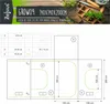 ZELSIUS Grow Tent 140 x 140 x 200 cm schwarz/grün Produktbild-Vorschau 2