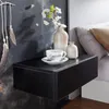 WOHNLING Nachtkonsole ZADAR Wand Nachttisch Schwarz Produktbild-Vorschau 2