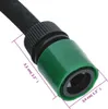 vidaXL Tropfschlauch Schwarz 0,6" 100 m Gummi Produktbild-Vorschau 4