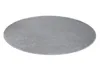 Teppich SOFTY Kreis glatt, einfarbig grau Grau rund 200 cm Produktbild-Vorschau 4
