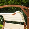 di volio Hollywoodschaukel Pergia creme, Gartenschaukel aus Produktbild-Vorschau 3
