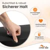 Balance Pad aus TPE-Schaum Schwarz 40x33x5 cm rutschfest Produktbild-Vorschau 7