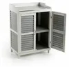 Relaxdays Pflanztisch mit Unterschrank, Holz, Eisen Produktbild-Vorschau 8
