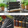 Gewürzregal Set Schwarz | Stehend oder Wandmontage | 24 Produktbild-Vorschau 8