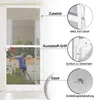 FIVMEN Moustiquaire pour porte-fenêtre 120 x 240 cm Voir les images du produit 6