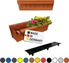 BURI 2 Euro-Paletten Blumenkästen-Einsätze inkl. Produktbild-Vorschau 1