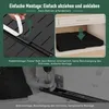 2 Stück Schwarz Teleskopschublade Küchenschrank Ausziehbare Produktbild-Vorschau 8