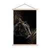 MuchoWow® Textilposter Tiger - Seitenansicht - Pflanzen Produktbild-Vorschau 1
