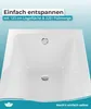 Calmwaters® Rechteck Badewanne Komplettset 170x75 cm mit Produktbild-Vorschau 4