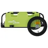 Remorque vélo Vert Tissu Oxford et fer Voir les images du produit 6