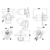 Anhängersteckersatz | 3-polig | 12V | Kunststoff | Stecker Produktbild-Vorschau 7