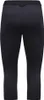 The back view of a pair of black women's capri-length baselayer shorts. Produktbild-Vorschau