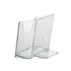 DIN A6 Tischprospekthalter im Hochformat transparent / Produktbild-Vorschau 3