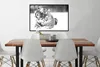 MuchoWow® MuchoWow® Gerahmtes Poster Tiger - Schnee - Produktbild-Vorschau 2