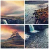 Gerahmtes Poster - Weißer Rahmen - Wasserfall Himmel Berg - Produktbild-Vorschau 9