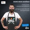 Grill-Schürze für Männer mit Name Grillmeister Parodie Produktbild-Vorschau 4