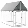 vidaXL Vonkajšia búda pre psov so strechou 200x100x150 cm Náhľad obrázku produktu 8