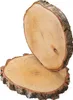 Grandes rondelles d'arbre 2 pcs. Bois de décoration Disques Voir les images du produit 1