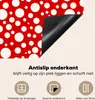 KitchenYeah© Herdabdeckplatte Seifenblasen - Rot - Punkte - Produktbild-Vorschau 4