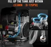 Kompressor 40L: Luchtcompressor, 125 PSI druk, 1,25 kW, Productafbeelding-voorbeeld 3