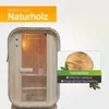 Artsauna Fasssauna Nolvik S, mit 3,6 kW Ofen & Zubehör für Produktbild-Vorschau 3