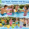 6er Set Wasserpistole Kinder aus Schaumstoff, leichte Pool Produktbild-Vorschau 4