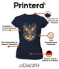 Eleganter Hirsch Blumenkranz Geweih Wald Boho Natur Produktbild-Vorschau 4