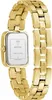 The back of a gold Guess watch with a metal band. Anteprima dell’immagine prodotto