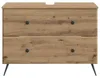 Maison Exclusive - Waschbeckenschrank BREDA Artisan-Eiche Produktbild-Vorschau 4