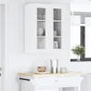 vidaXL Hängeschrank mit Speicher Weiß 60 x 31 x 80 cm Produktbild-Vorschau 4