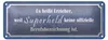 Blechschild Spruch 27x10cm es heißt Erzieher weil Superheld Produktbild-Vorschau 1