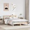 Massivholzbett ohne Matratze 160x200 cm Kiefernholz Produktbild-Vorschau 3