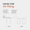 Vito Lighting LED Insteeklamp G4 Mat - 2.5W 200lm 2700K - Productafbeelding-voorbeeld 5