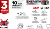 GRAPHITE fukár na lístie a vysávač 36V Energy + Náhľad obrázku produktu 24
