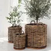 Dickes CL Rattan Korb CESTINO braun ca.D55cm Produktbild-Vorschau 1