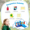 COSTWAY Hüpfburg für Kinder, Bouncy Castle mit 550W Produktbild-Vorschau 9