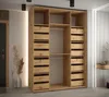 Set 2 šuplíků do skříní o hloubce 60 cm UNIS - bílá Náhled obrázku produktu 4