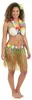 Set di costumi Hawaii Aloha con reggiseno a conchiglia Anteprima dell’immagine prodotto 6
